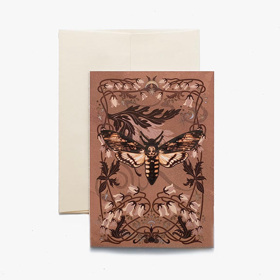 Greeting Card 'Pop-Out' Death's-Head Hawkmoth