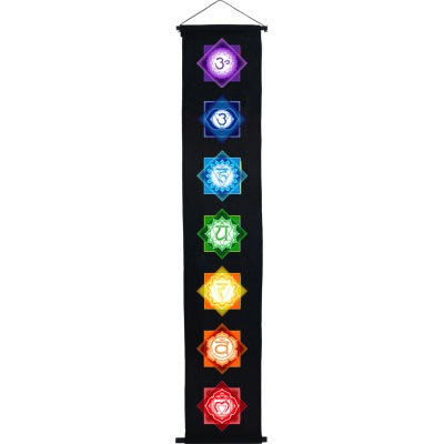 Bannière - Chakra Noir 12x60”