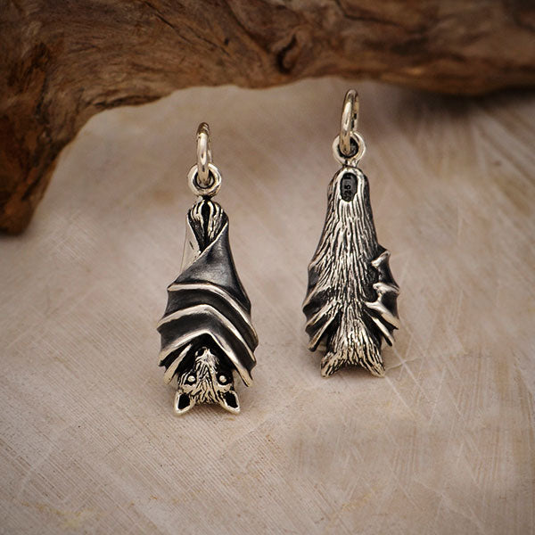 Pendentif chauve-souris en argent sterling