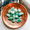 Aventurine verte roulée