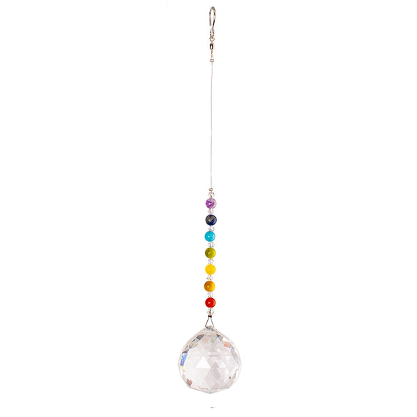 Pierres de chakra semi-précieuses/sphère de cristal de 30 mm