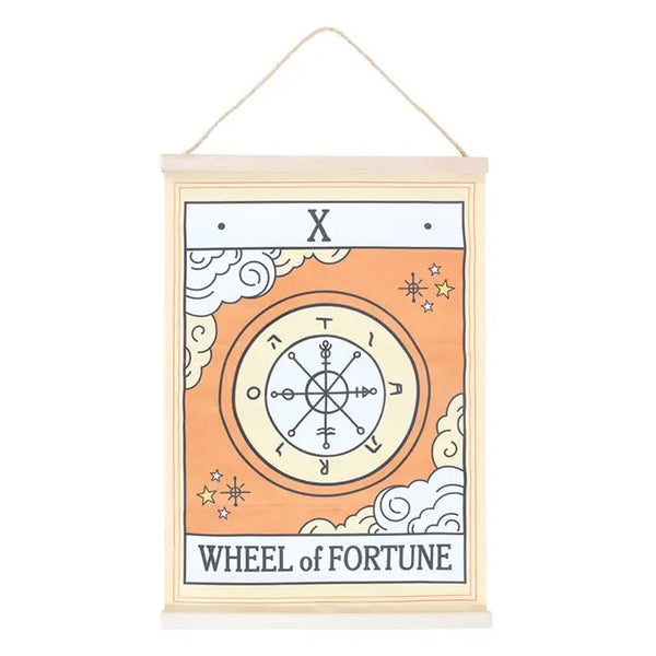 Tarot Card Wall Hanging The Wheel of Fortune