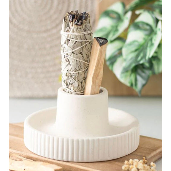 Ceramic palo santo/sage burner