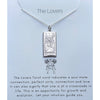 Collier Tarot Les Amoureux Argent Massif
