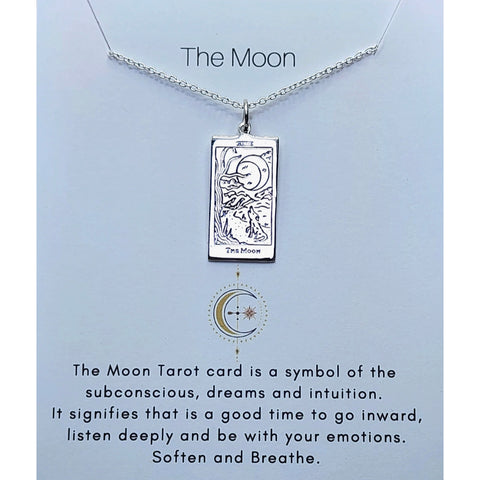Necklace Tarot Moon Sterling Silver