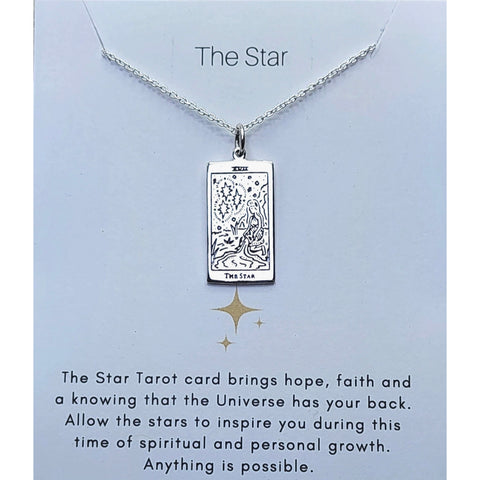 Necklace Tarot Star Sterling Silver