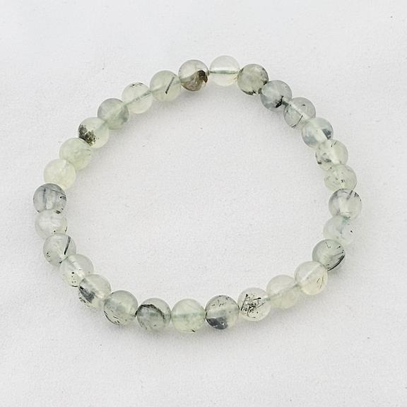 Bracelet 6mm prehnite