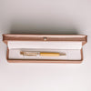 Gemstone filled Pen: Citrine - in gift box