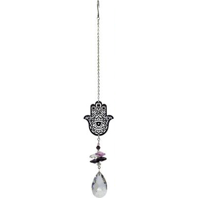 Fatima en cristal à suspendre