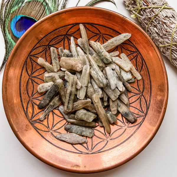 Kyanite verte brute (1 pierre)