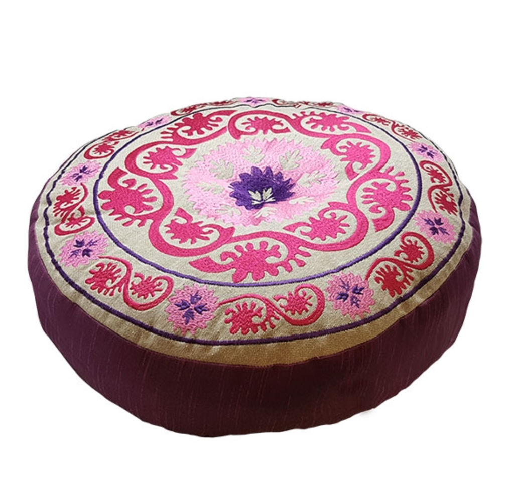 Coussin de méditation Madurai rond