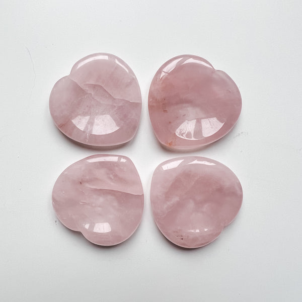 Pierre de Pouce Coeur - Quartz Rose