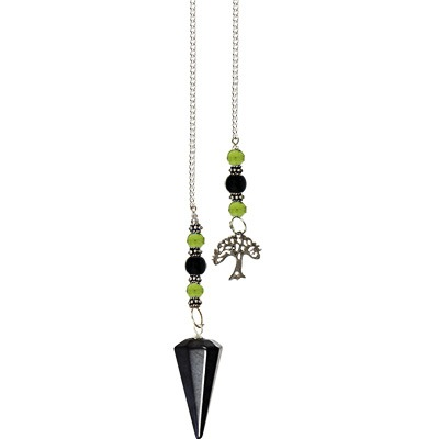 Pendule Hématite/Arbre