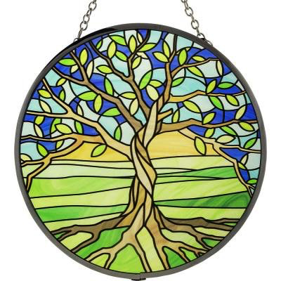 Arbre de vie attrape-soleil en verre