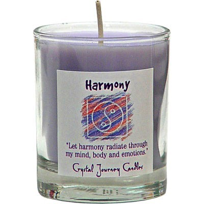 Harmonie votive en verre