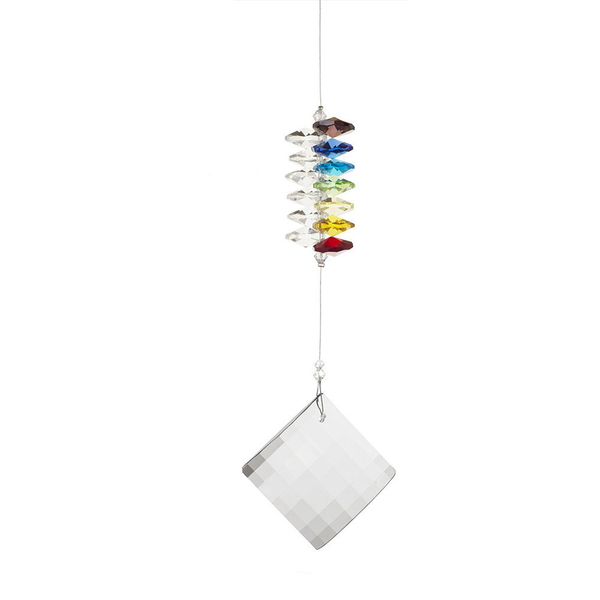 Chakra carré de cristal