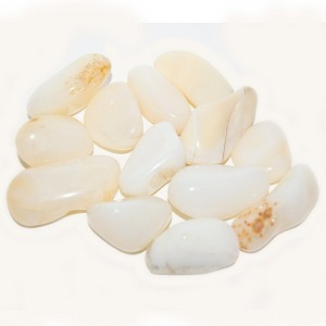 Opale Blanche Tumbled (1 pierre)