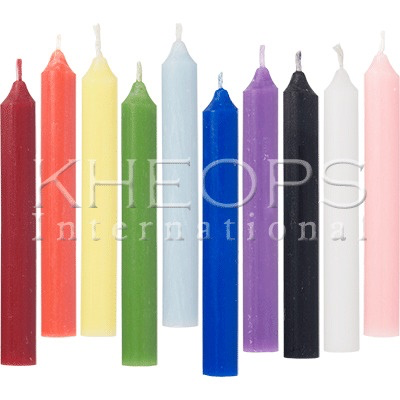 assortiment de mini bougies
