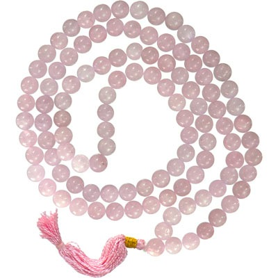 Mala Quartz Rose 108