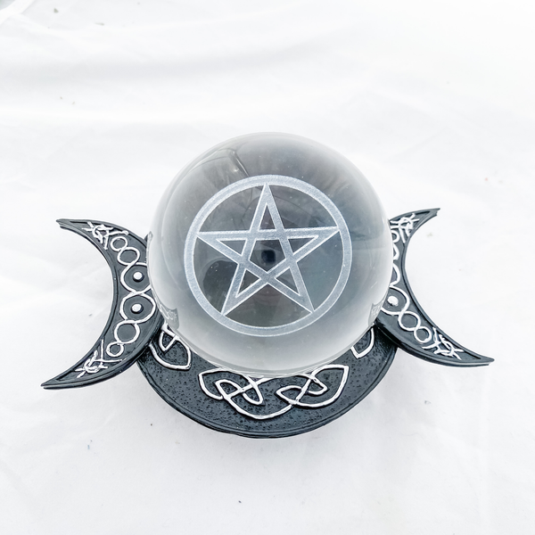 Pentagramme celtique avec orbe