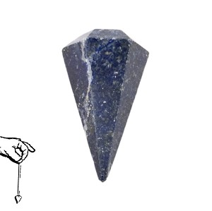 Pendule Lapis Facettée