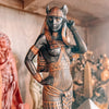 Statue Bastet (noir et or