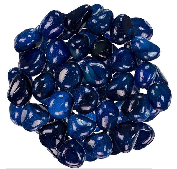 Onyx bleu dégringolé
