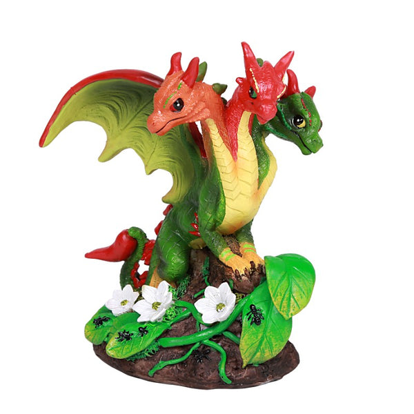 Statue de dragon de jardin de poivrons