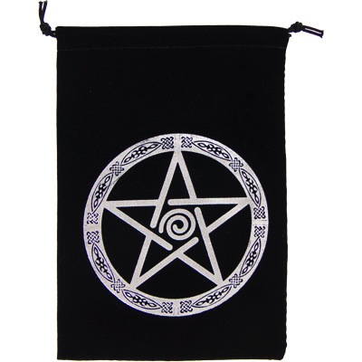 Sac Velours Pentacle 5x7”