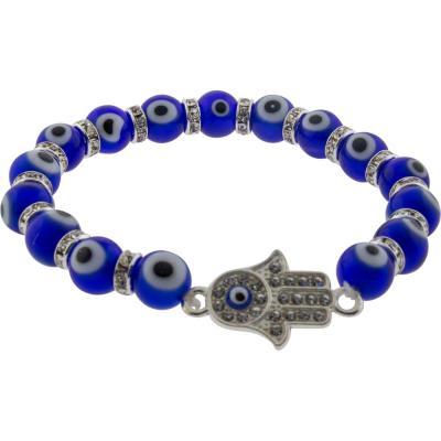 Bracelet mauvais œil avec Hamsa