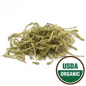 Pot biologique de fleurs de chèvrefeuille aux herbes, 8 oz