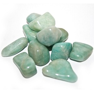 Amazonite roulée (1 pierre)