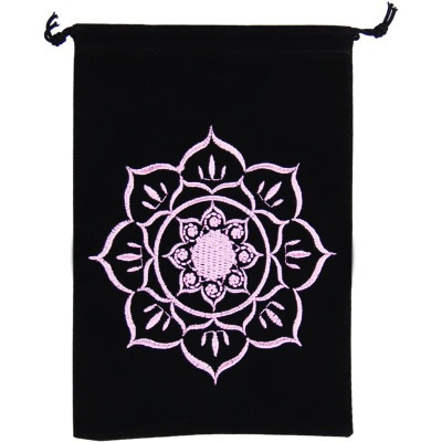 Sac Velours Lotus 5x7”