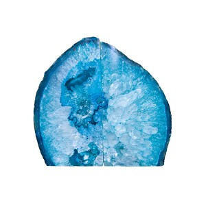 Sarcelle de serre-livres en agate