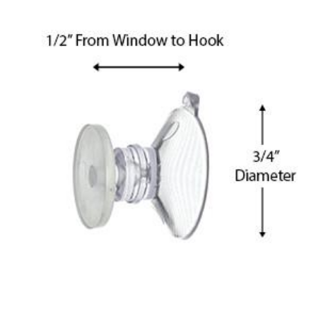 Suction Cup Small 3/4”