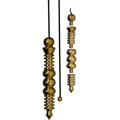 Pendule ISIS chambrée en laiton