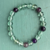 Bracelet 8mm fluorite