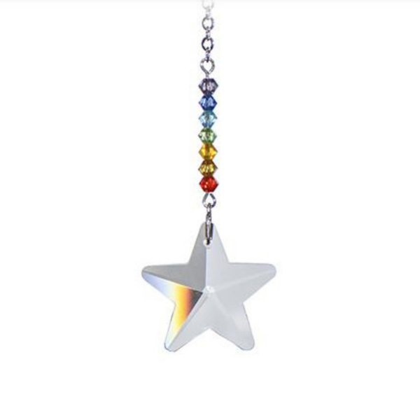 Chakra étoile de cristal petit