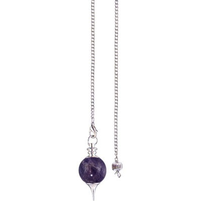 Pendule Améthyste Nickel