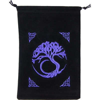 Sac Velours Arbre de Vie 5x7”