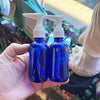 Bottle cobalt blue 60ml with pump (1 bottle)
