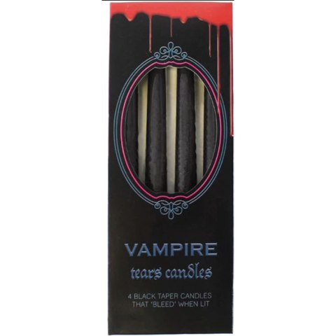 Vampire Tears Taper Candles pack of 4