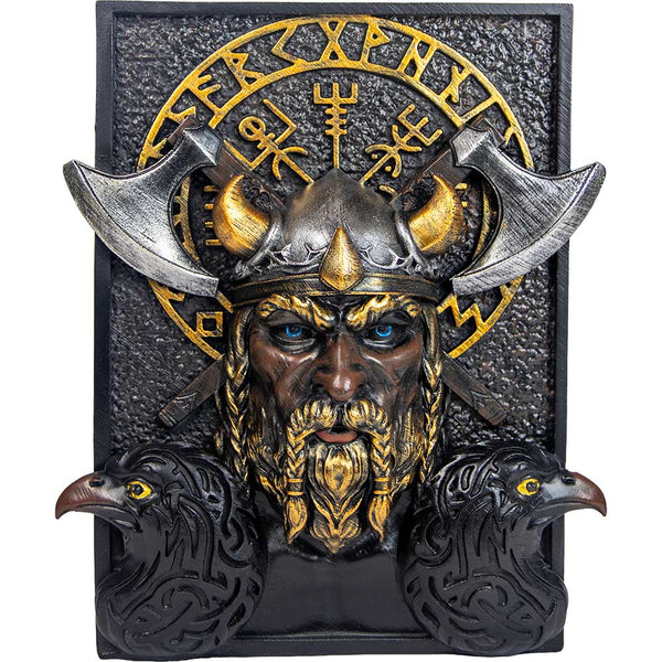 Bookshelf Decor - Viking & Vegvisir