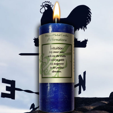 Candle Affirmation Intuition