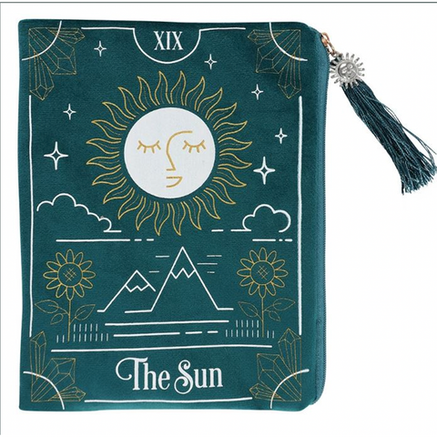 Sac de cartes de tarot zippé : Le Soleil