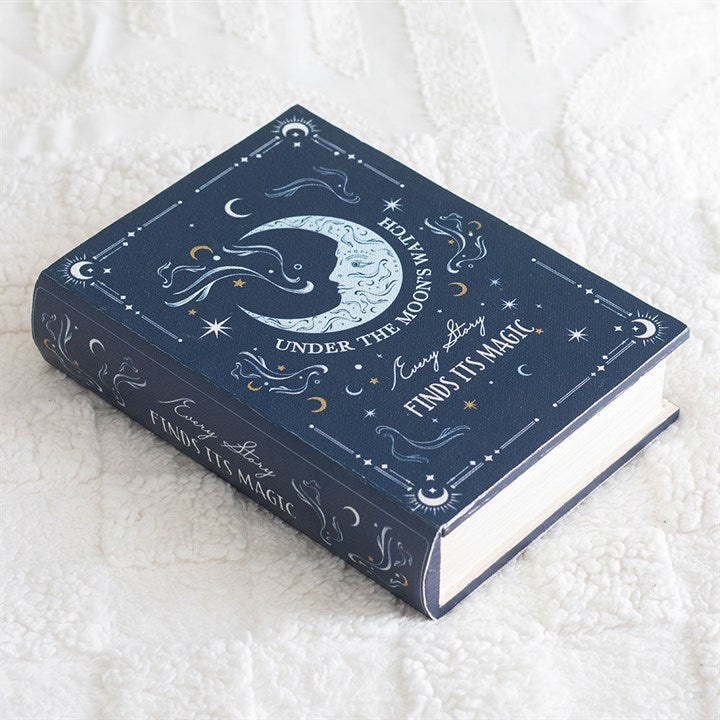 Blue Moon - Book Shaped MDF Storage Box