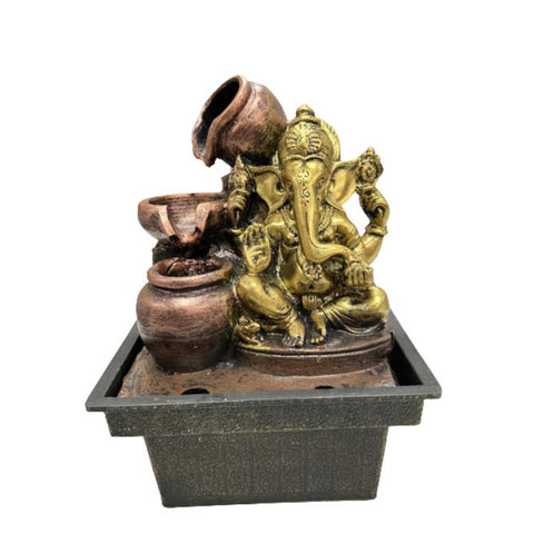 Fountain Ganesha Gold