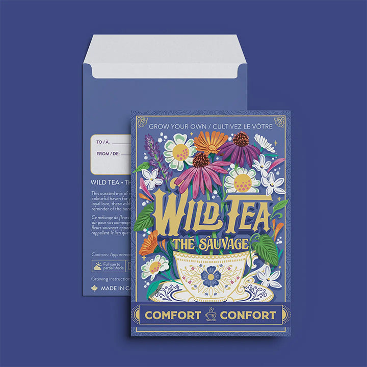 Floriography Seed Packet - Grow Your Own Wild Tea