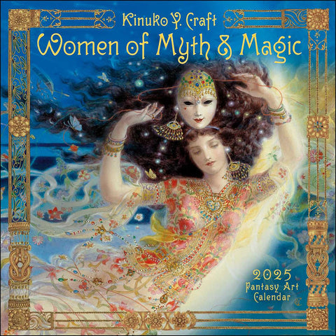 Wall Calendar 2025 Women of Myth & Magic Fantasy Art