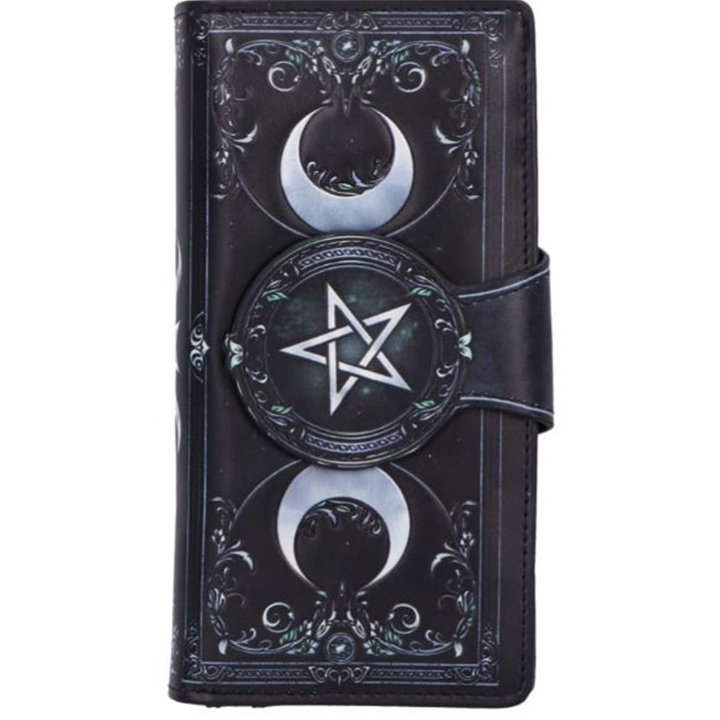 Embossed Wallet: Triple Moon